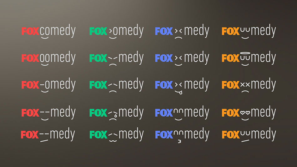 成都摩品设计,Fox Comedy品牌形象,电视台VI设计,成都广告公司,企业标志设计,电视台LOGO设计,企业画册设计,频道包装设计,成都商标设计,平面设计公司,企业网页设计,成都吉祥物设计,专卖店设计,商业空间设计,成都品牌设计,www.mopin.cc 