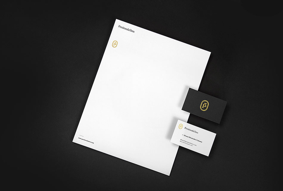 成都广告公司Pen&iacute;nsulaTres杂志 品牌形象设计 标志VI设计 