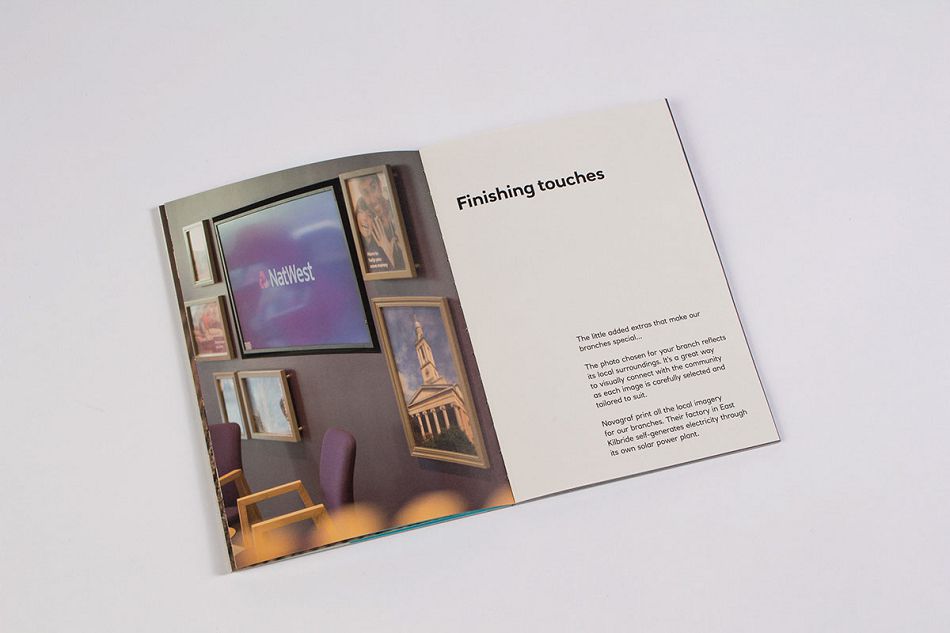 西敏寺NatWest银行画册设计