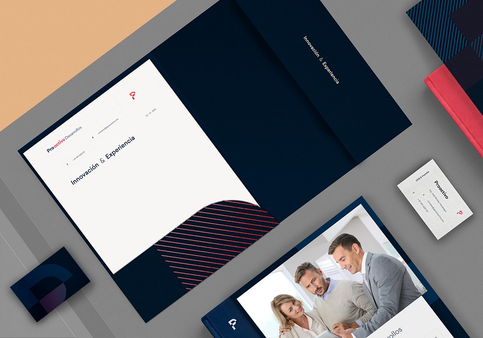 品牌形象设计,公司logo设计,品牌标志设计,Proactivo地产开发公司