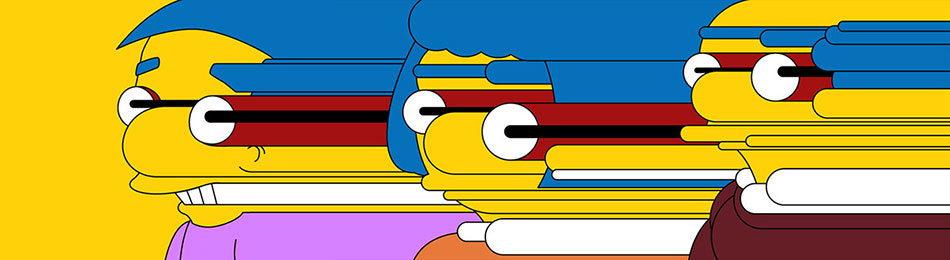 品牌形象设计,活动海报设计,公司VI设计,美国FXX网《辛普森一家》