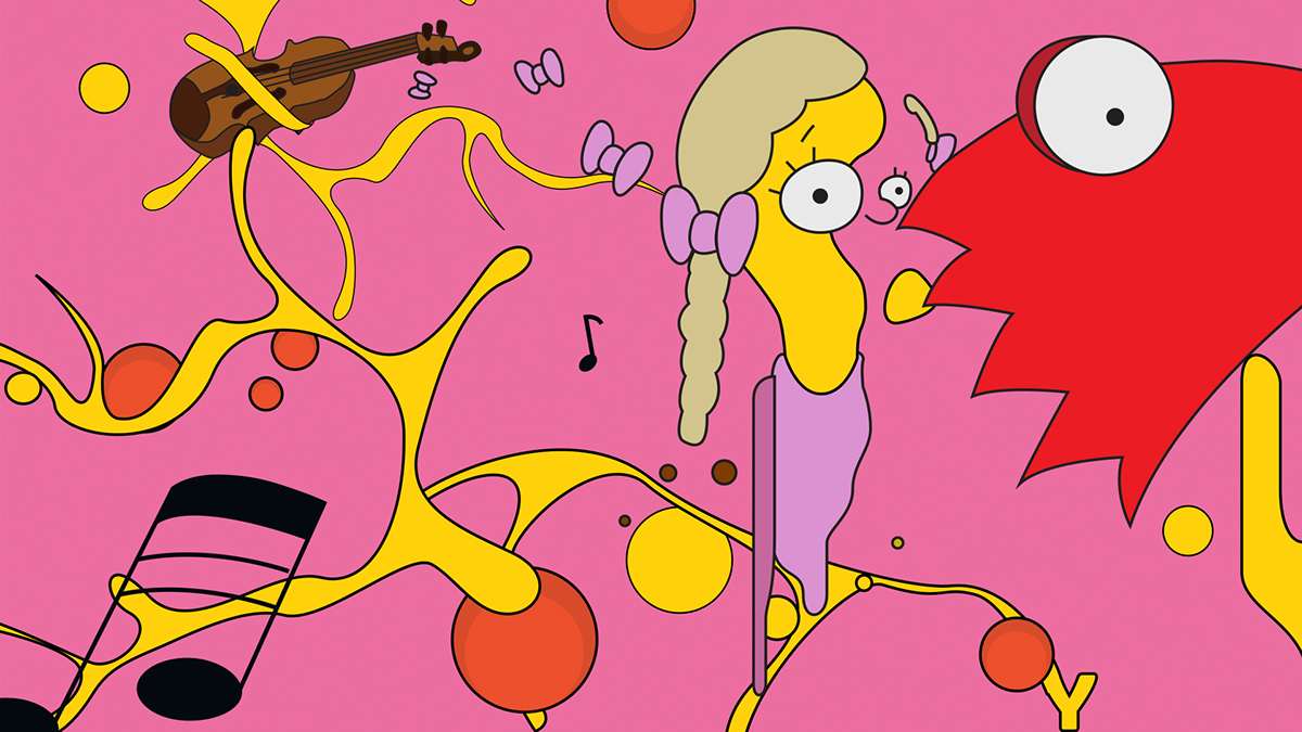 品牌形象设计,活动海报设计,公司VI设计,美国FXX网《辛普森一家》