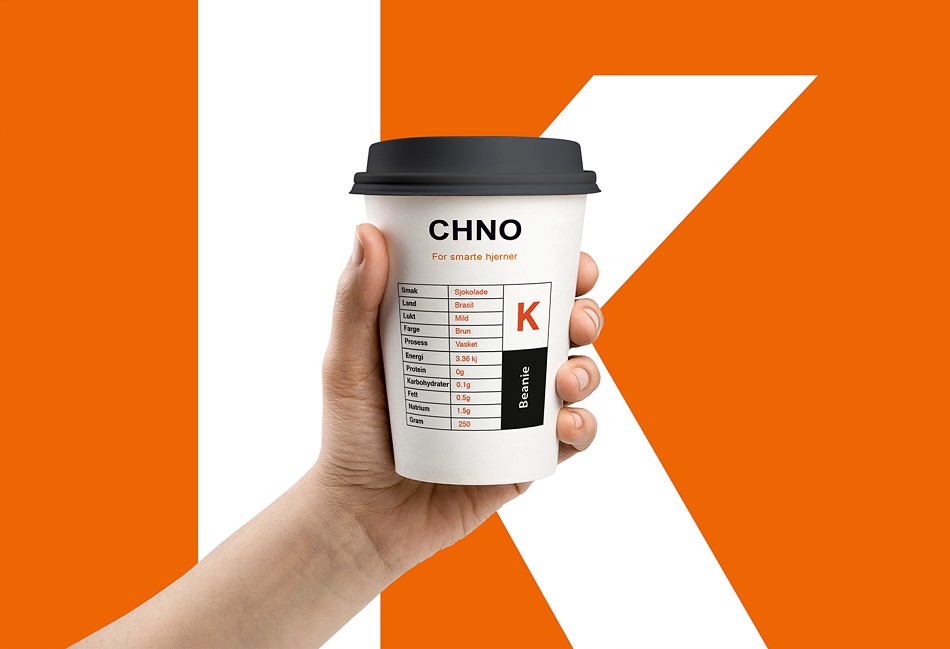 品牌形象设计,公司VI设计,品牌标志设计,产品包装设计,CHNO咖啡品牌连锁店