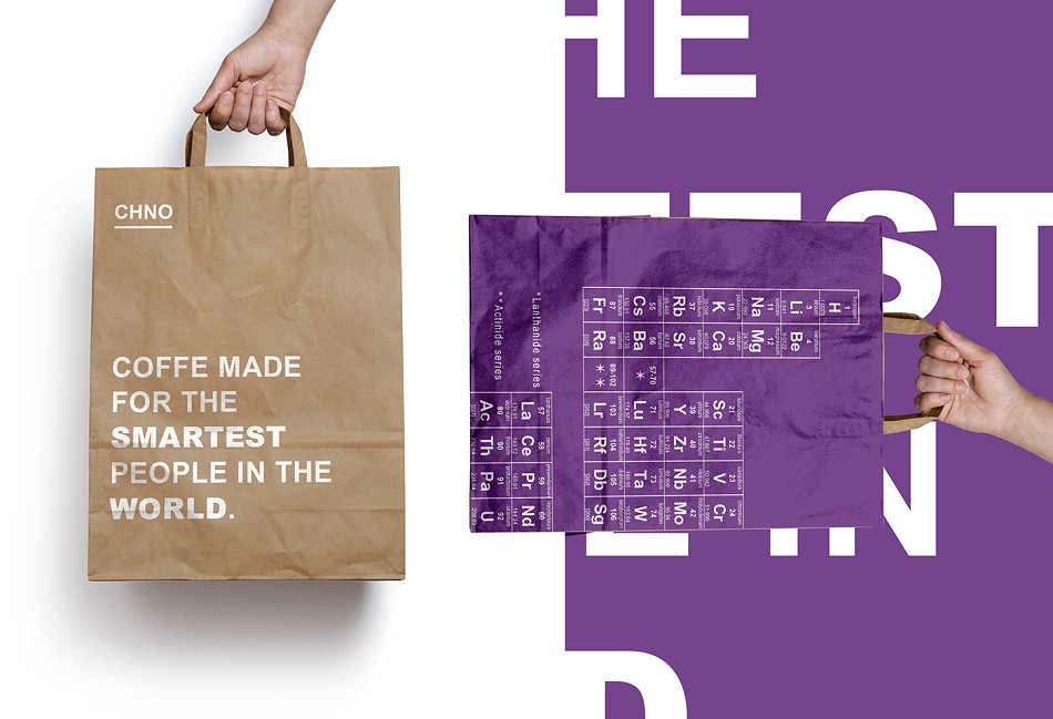 品牌形象设计,公司VI设计,品牌标志设计,产品包装设计,CHNO咖啡品牌连锁店