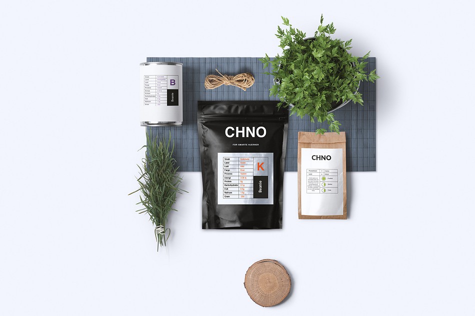 品牌形象设计,公司VI设计,品牌标志设计,产品包装设计,CHNO咖啡品牌连锁店