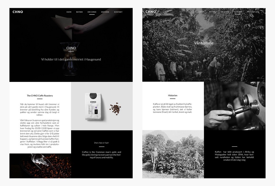 品牌形象设计,公司VI设计,品牌标志设计,产品包装设计,CHNO咖啡品牌连锁店