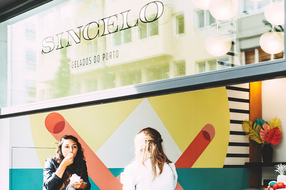 品牌标志设计,公司VI设计,公司logo设计,sincelo冰淇淋连锁店