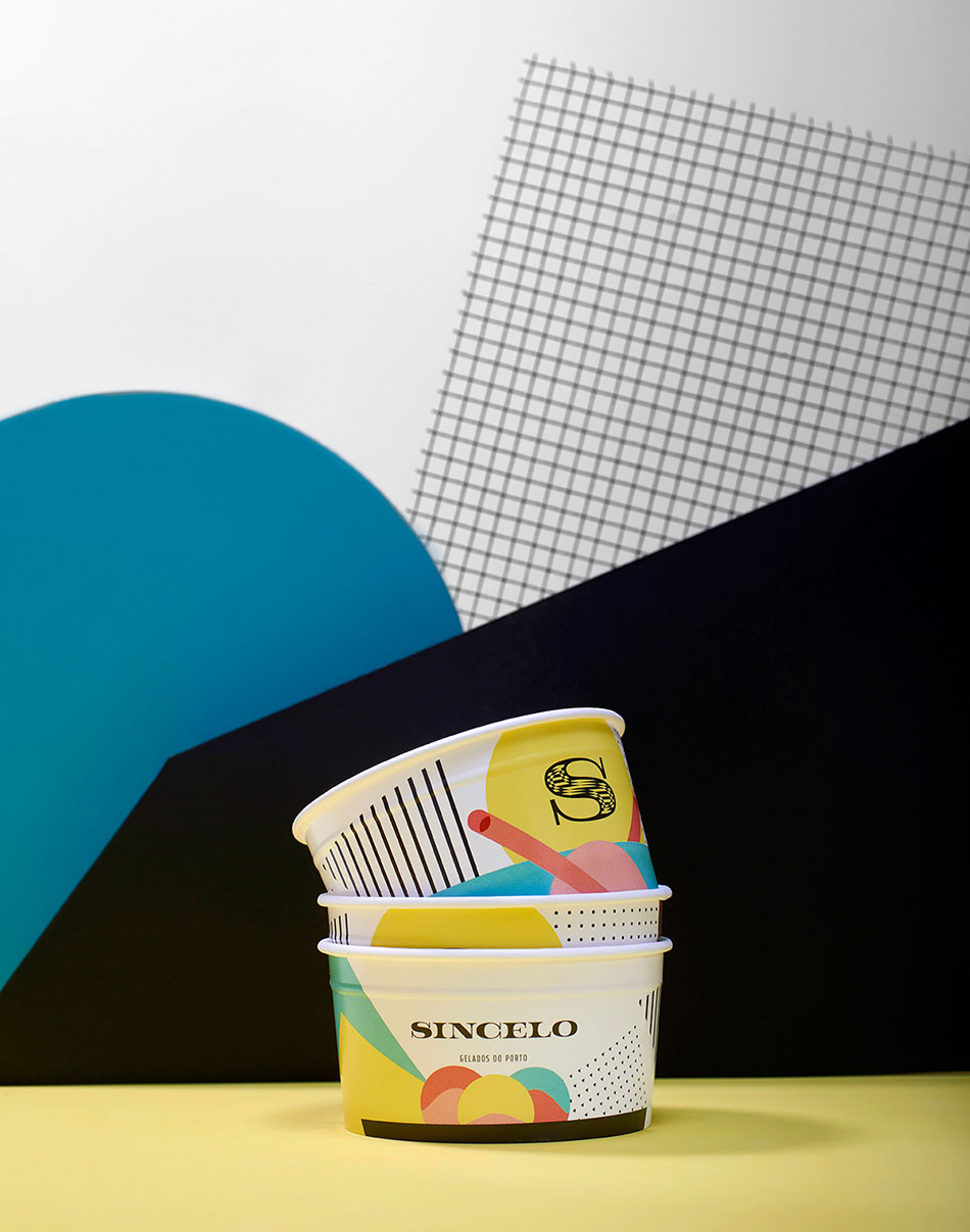 品牌形象设计,公司VI设计,公司logo设计,sincelo冰淇淋连锁店