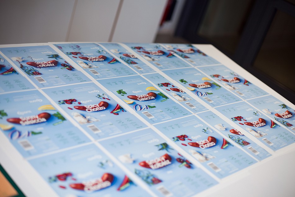 食品公司VI设计,品牌形象设计,素肉包装设计,Quorn植物素肉,www.mopin.cc