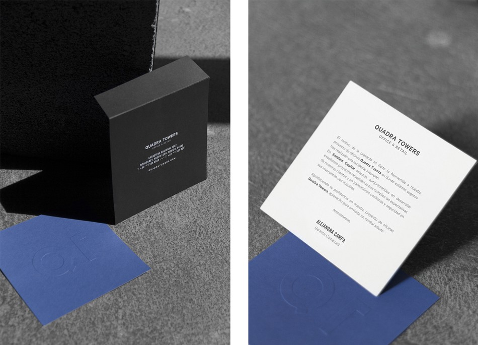 公司logo设计,品牌形象设计,成都公司VI设计，成都摩品设计，Quadra商业地产公司
