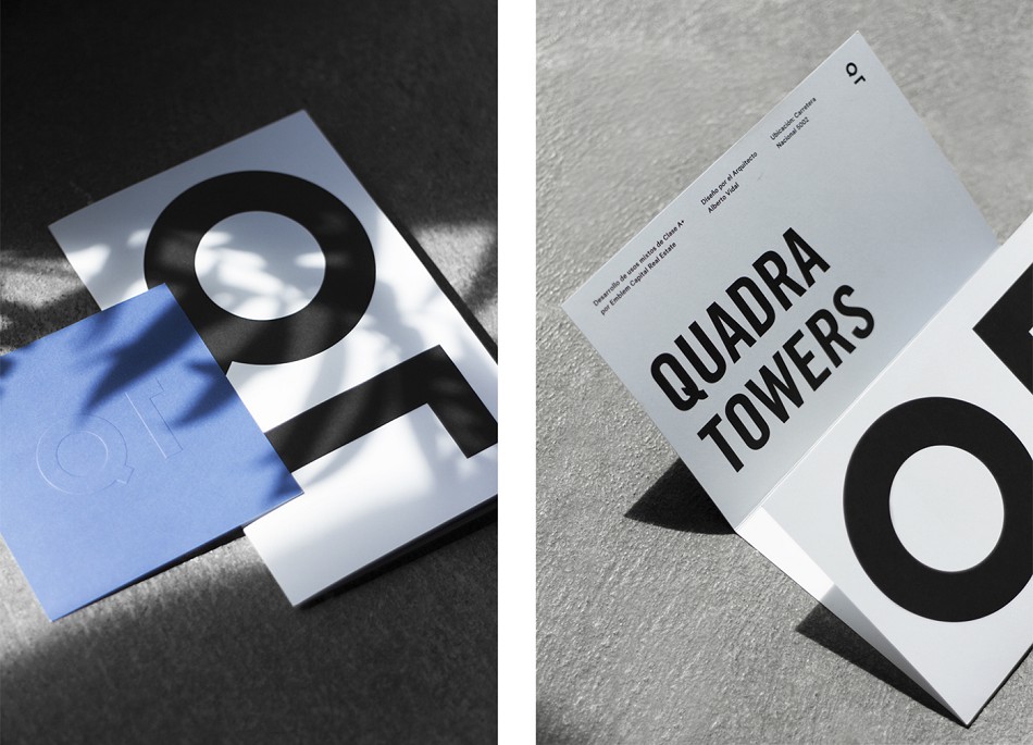 公司logo设计,品牌形象设计,成都公司VI设计，成都摩品设计，Quadra商业地产公司

