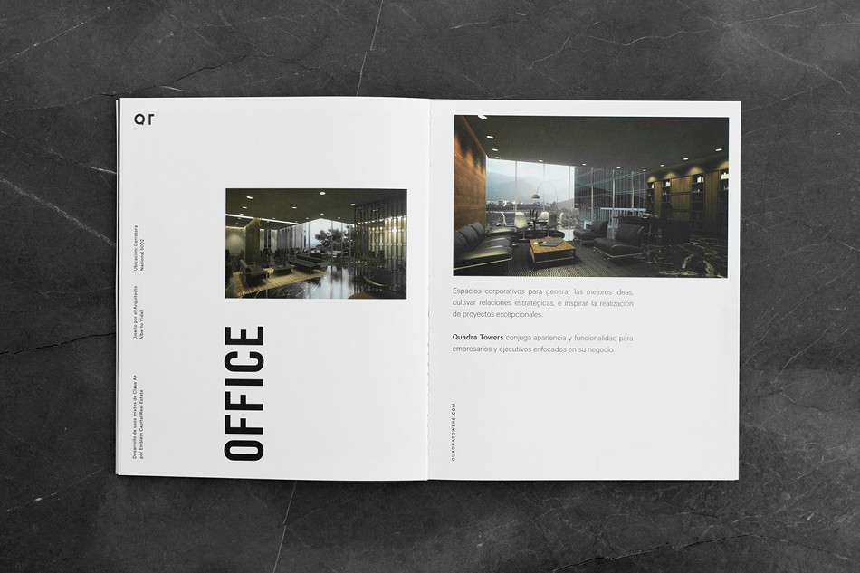 公司logo设计,品牌形象设计,成都公司VI设计，成都摩品设计，Quadra商业地产公司
