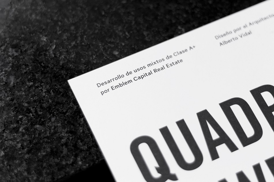 公司logo设计,品牌形象设计,成都公司VI设计，成都摩品设计，Quadra商业地产公司
