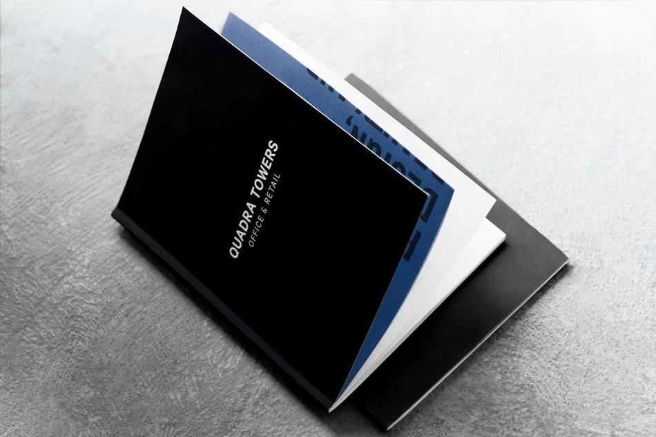 公司logo设计,品牌形象设计,成都公司VI设计，成都摩品设计，Quadra商业地产公司
