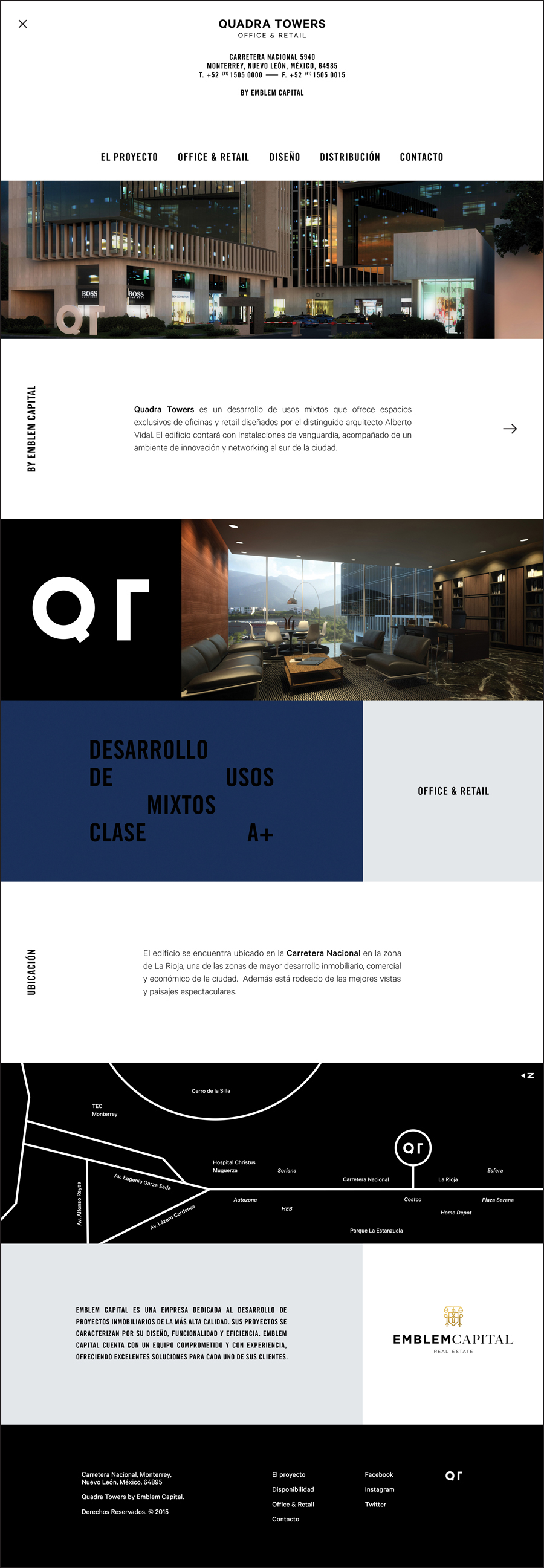 公司logo设计,品牌形象设计,成都公司VI设计，成都摩品设计，Quadra商业地产公司
