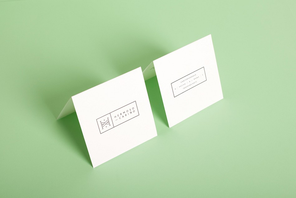 成都摩品VI设计公司,Hermoso Cari&ntilde;o连锁礼品店标志LOGO设计,品牌形象包装设计欣赏