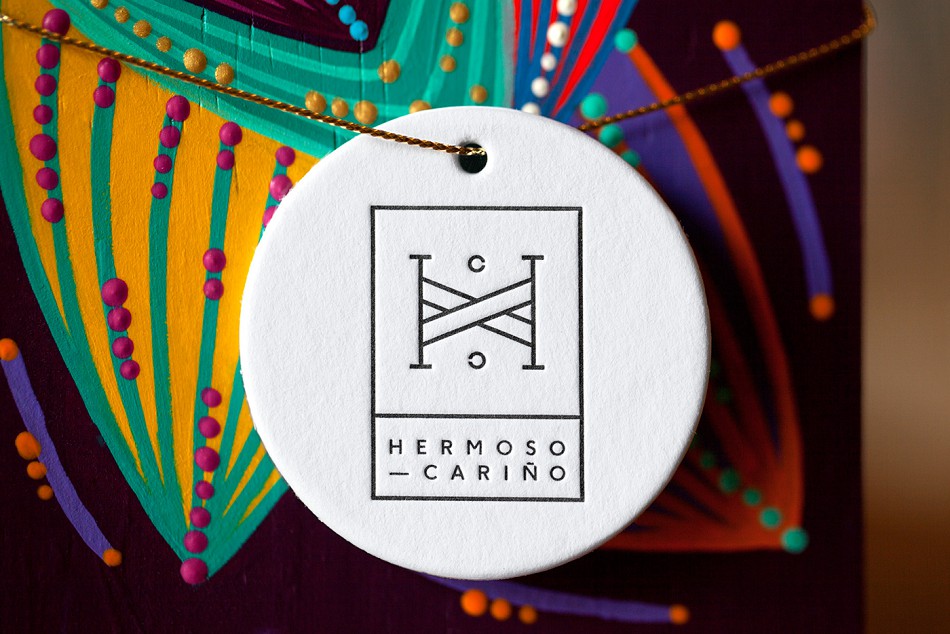 成都摩品VI设计公司,Hermoso Cari&ntilde;o连锁礼品店标志LOGO设计,品牌形象包装设计欣赏