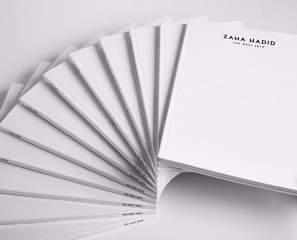 成都摩品平面设计公司,Zaha Hadid奢侈住宅品牌形象设计,地产画册设计
