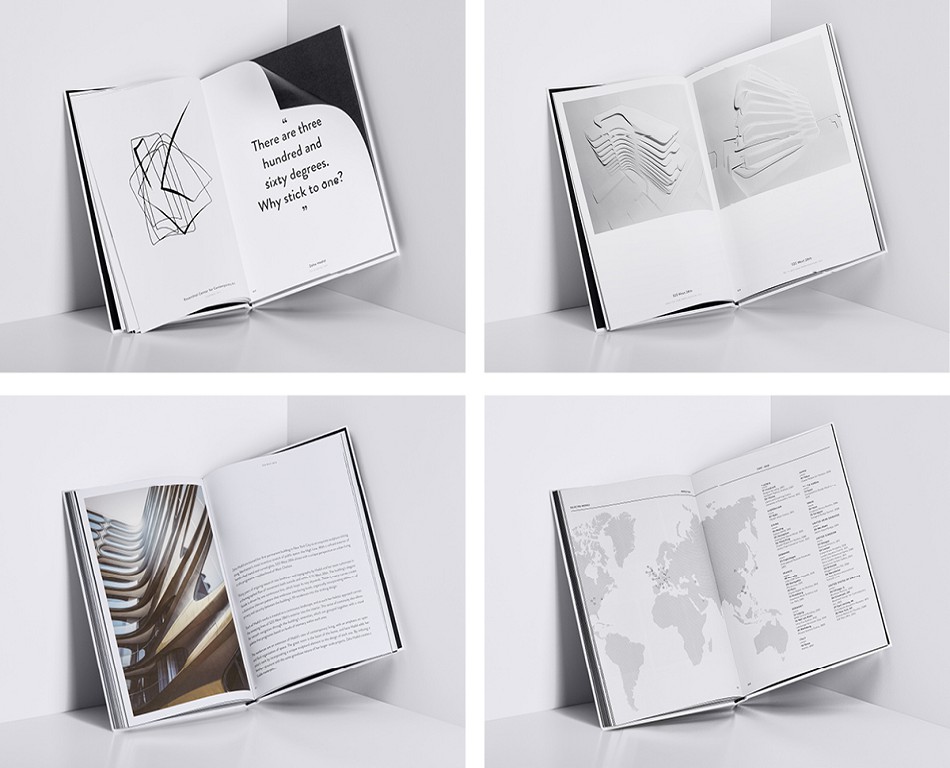 成都摩品平面设计公司,Zaha Hadid奢侈住宅品牌形象设计,地产画册设计