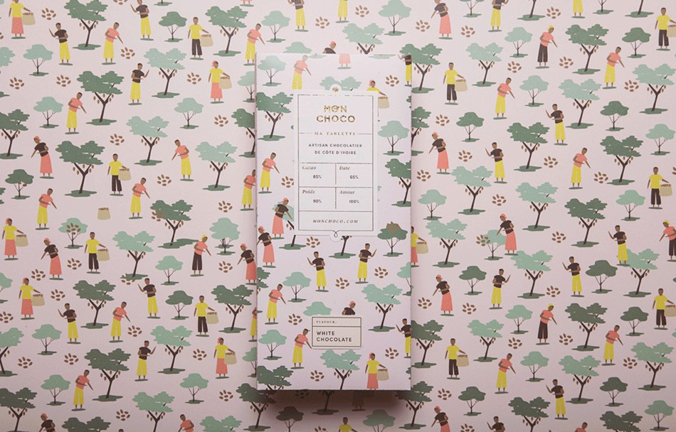 Mon Choco巧克力品牌形象设计,食品包装设计,成都摩品广告设计公司