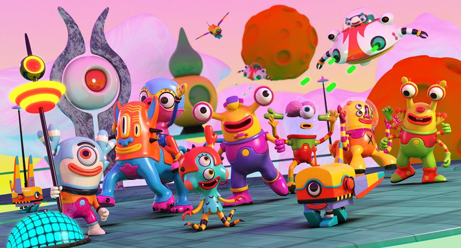 成都摩品卡通形象设计-Capture the Flag卡通人物设欣赏