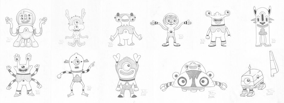 成都摩品卡通形象设计-Capture the Flag卡通人物设欣赏