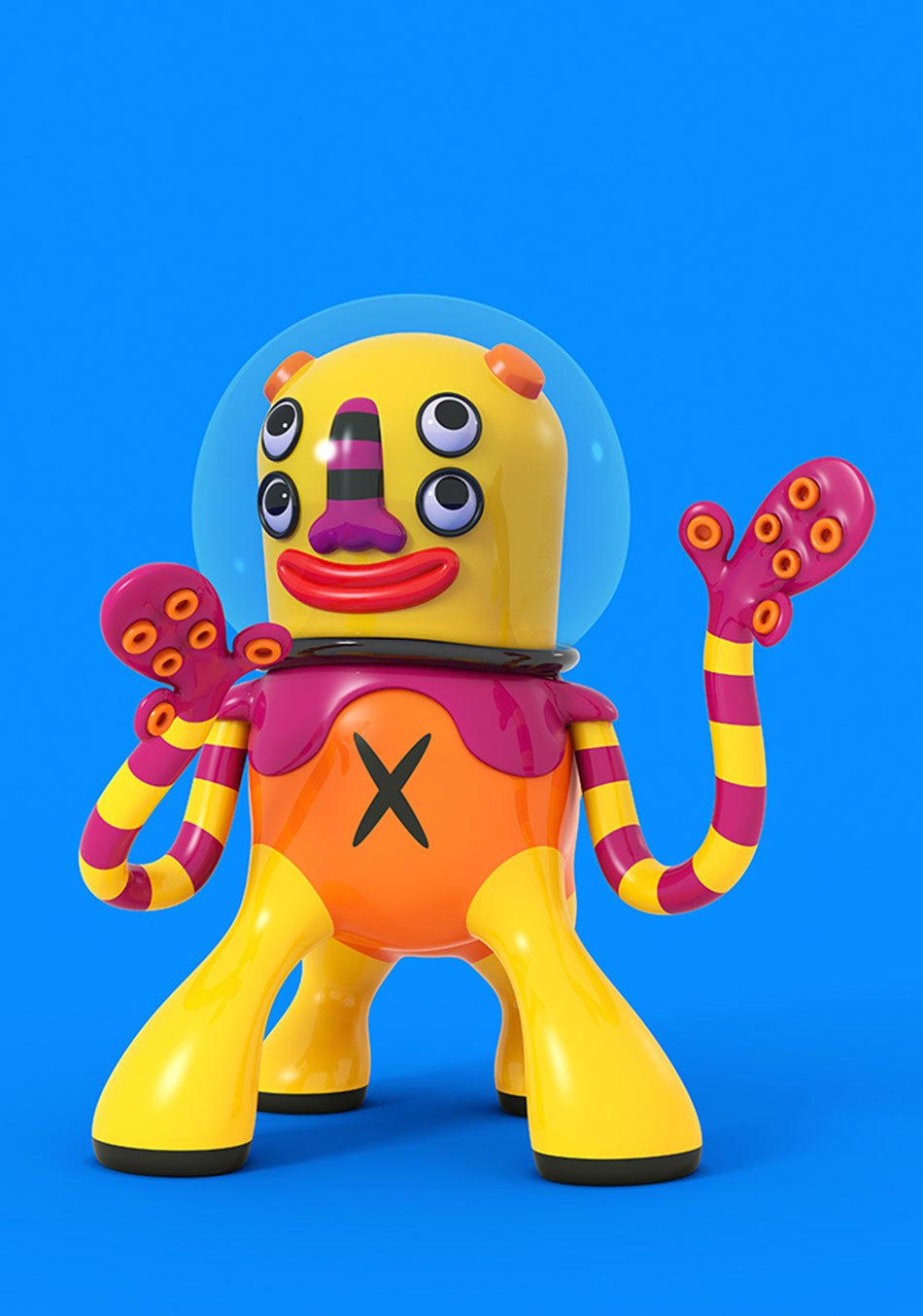 成都摩品卡通形象设计-Capture the Flag卡通人物设欣赏