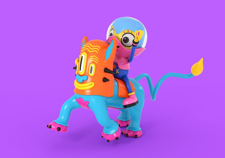 成都摩品卡通形象设计-Capture the Flag卡通人物设欣赏