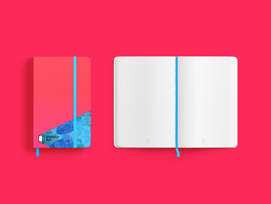 Autistic Art自闭症基金会标志LOGO设计,公司VI设计,成都摩品广告设计公司