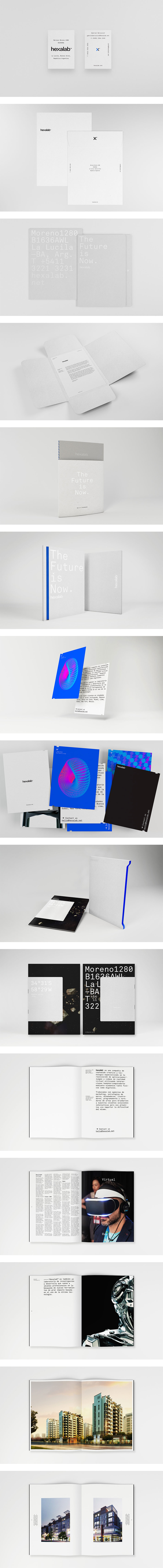 成都摩品标志logo设计公司－Hexalab创意品牌VI形象设计欣赏