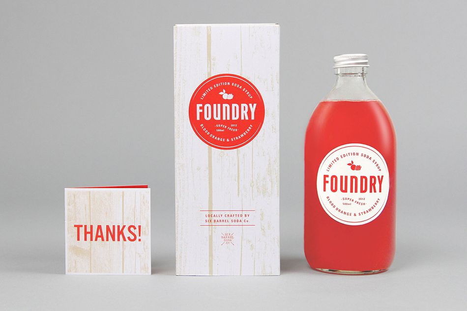 成都摩品包装设计公司-Foundry Soda Syrup苏打汽水糖浆品牌包装设计欣赏
