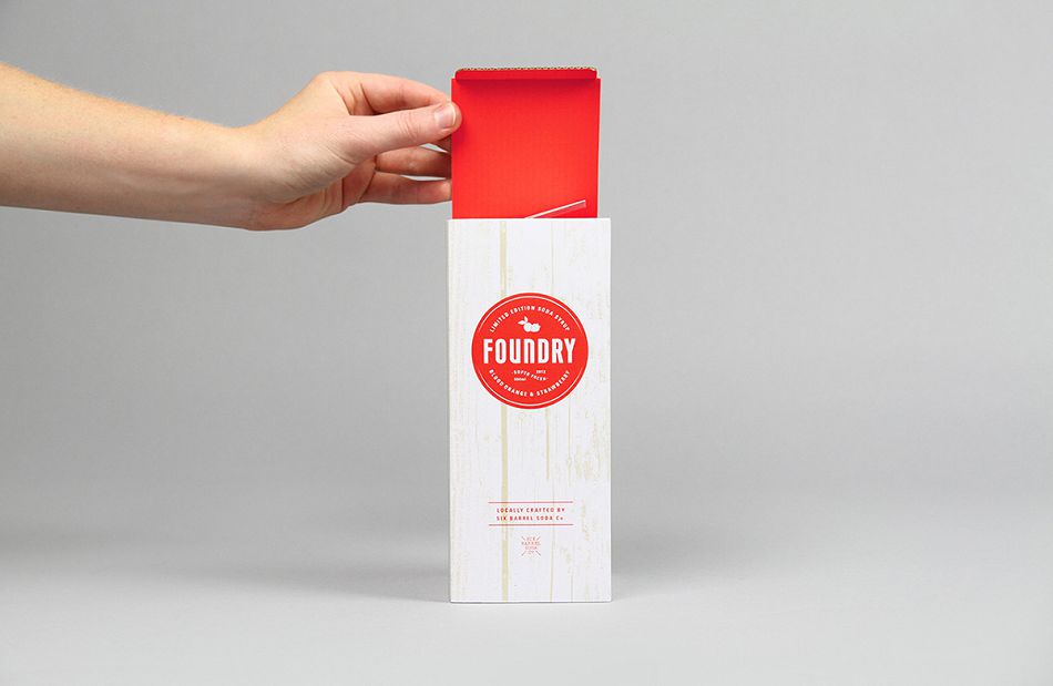 成都摩品包装设计公司-Foundry Soda Syrup苏打汽水糖浆品牌包装设计欣赏