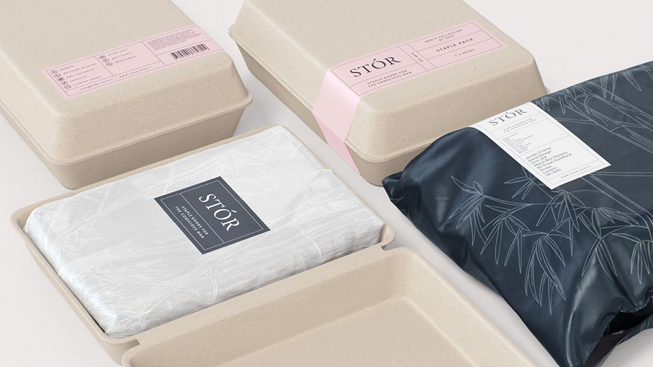 成都摩品VI设计公司-STÓR服装品牌包装设计欣赏