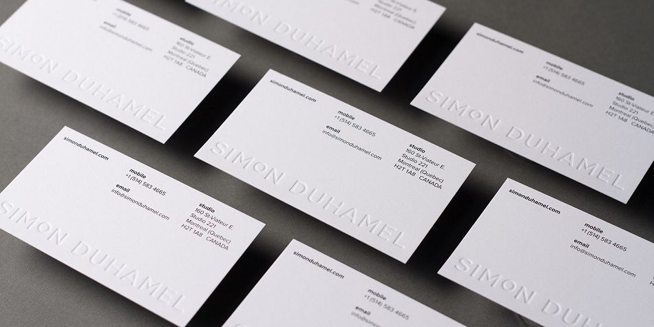 成都摩品广告设计公司-Simon Duhamel摄影工作室品牌形象设计