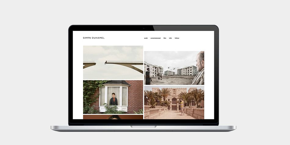 成都摩品广告设计公司-Simon Duhamel摄影工作室品牌形象设计