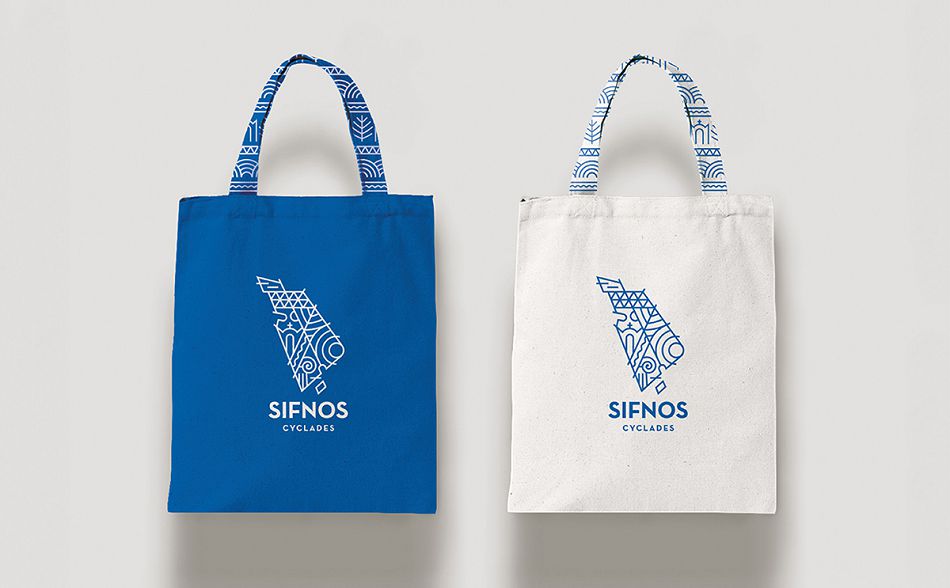 成都摩品品牌设计公司-Sifnos Island视觉识别设计欣赏