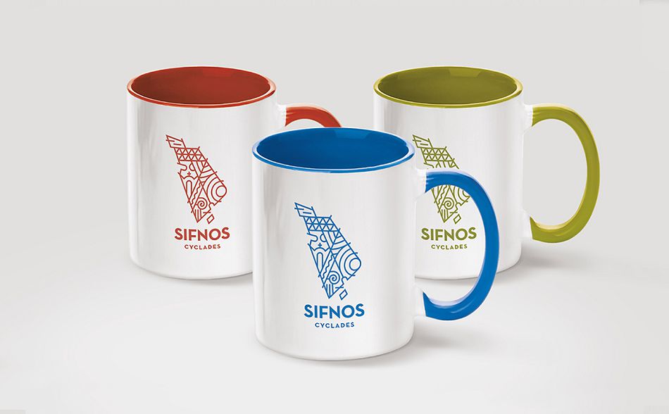 成都摩品品牌设计公司-Sifnos Island视觉识别设计欣赏