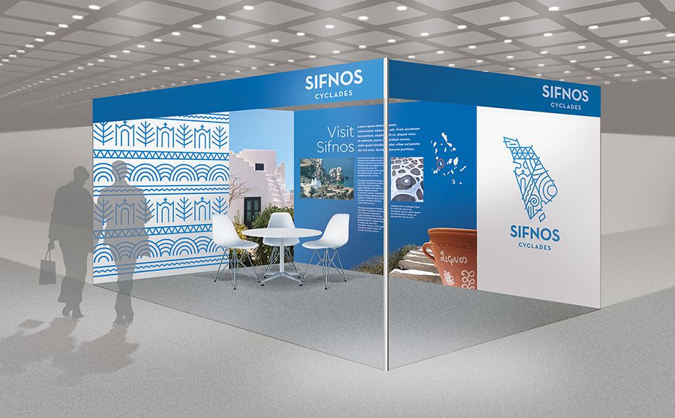 成都摩品品牌设计公司-Sifnos Island视觉识别设计欣赏